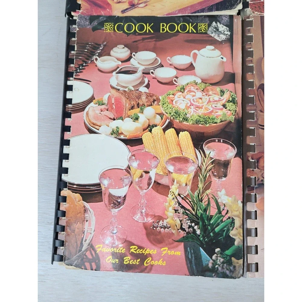Vintage Favorite Recipes From Our Best Cooks Cookbook Lot of‎ 4 1970s-80s